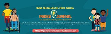Poder Judicial lanza sitio web exclusivo para niños y jóvenes