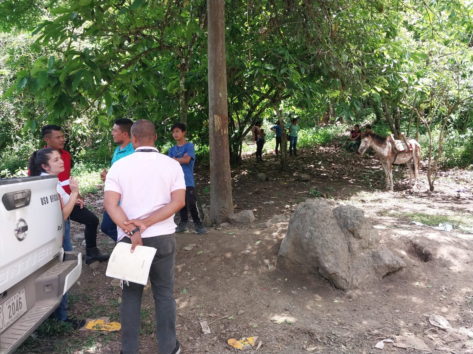 Oficina de Justicia Restaurativa de Cartago lleva el procedimiento restaurativo a territorios indígenas de Turrialba